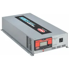 The TUNDRA S3024 inverter converts 24V DC input to 120V AC output at 60 Hz with pure sine wave form. It delivers 3000 W continuous power and features terminal block DC connection and two AC outlets. Suitable for powering sensitive electronics and equipment in industrial or backup power applications.