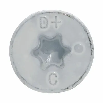 DEWALT Flat-Head Screw Anchors, 3/16 in Dia, Steel, Zinc-Plated, Torx, 1,000 PK