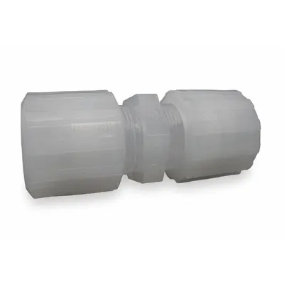 PARGRIP Compression Fitting Union: 1/2 in OD x 1/2 in OD Size, Compression x Compression - PFA Compression Tube Fittings