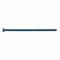 DEWALT Screw Anchor: 1 1/4 in Overall Lg, 3/16 in Dia, Steel, Stalgard®, Hex, Hex, Steel, 2,000 PK (MPN DFM12720B)