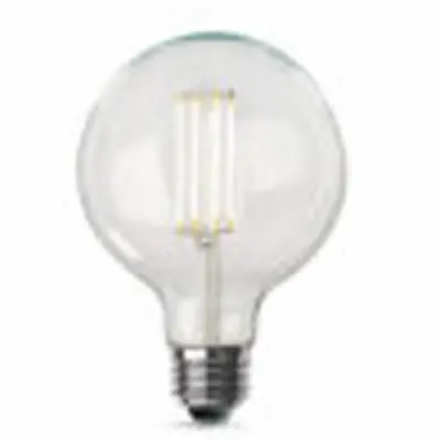 FEIT ELECTRIC Compact LED Bulb: Medium Screw (E26), LED, (G) Globe, G40, 11 W Watt, 2700K - Medium Screw Base (E26) Lamps
