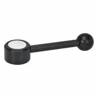 JW WINCO Flat Adjustable Tension Lever: Steel, 3/8"-16 Thread, 0.67 in Thread Lg, 5.12 in Lg (MPN 6TA34/D)