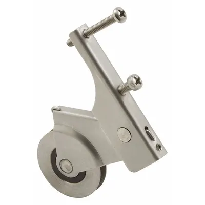 PRIME-LINE Roller Assembly: Roller Assembly, 6 7/16 in Overall Ht, 6 7/16 in Overall Lg - Screen Door Hardware