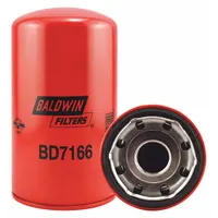 BALDWIN FILTERS Oil Filter: BD7166, LF3622, 1 1/2"-12 Thread Size, 8 1/16 in Overall Ht, Oil