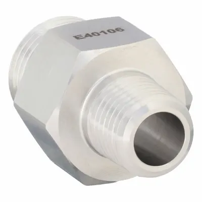 IFM Threaded Adapter for Pressure Sensors: 1/4 in NPT - Sanitary Threaded Adapters for Pressure Sensors