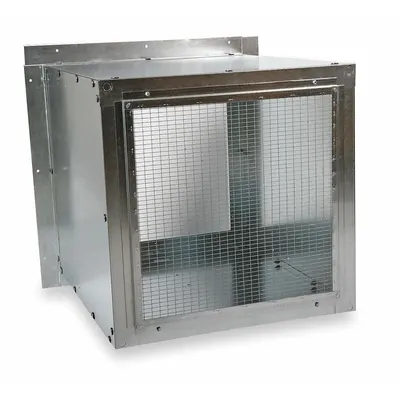 Dayton Wall Housing for Ventilation Fans - Housings for Wall-Mount Ventilation Fans