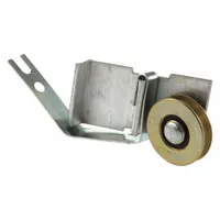 PRIME-LINE Tension Spring Roller: Tension Spring Roller, 1 3/8 in Overall Ht, Unfinished, Gray, 1 PR (MPN B 689)