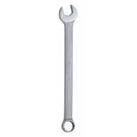 WESTWARD Combination Wrench: Alloy Steel, Satin, 1 3/8 in Head Size, 18 1/2 in Overall Lg, Offset