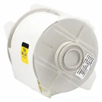 Continuous Label Stock: 3 in x 100 ft, Polyester, White (Gloss), Outdoor (MPN 76615)