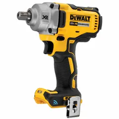 This cordless impact wrench delivers 330 ft-lb of fastening torque and 600 ft-lb of breakaway torque. It features a 1/2-inch drive and a brushless motor. Suitable for heavy-duty fastening and loosening tasks in automotive repair, construction, and industrial maintenance.