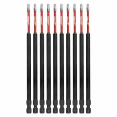 This MILWAUKEE impact bit features a #1 bit size with S1 industry size and standard tip style. Made of alloy steel with a hex shank, it is designed for use with impact drivers in general screwdriving tasks. The imperial sizing suits common fastener applications in construction and assembly.