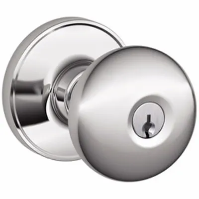 SCHLAGE RESIDENTIAL Stratus Knob Lockset, Passage, J54-STR-625 - Office Knob Locksets