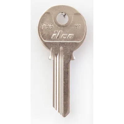 KABA ILCO 999-Y1 Key Blank, Brass, 5 Pins, Key ID Y1 - Door Lock Key Blanks