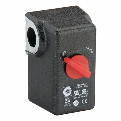 POWEREX Pressure Switch, 70-90 psi: CW207548AV, Pressure Switch - Pneumatics