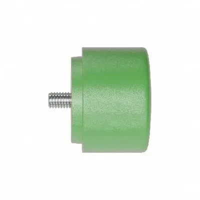 AMERICAN Replacement Hammer Tip: Medium Soft, Urethane, 1 1/2 in Dia, 5/16-18 Thread Size - Replacement Faces & Tips