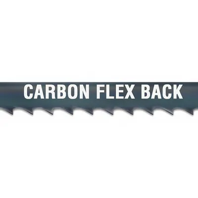 MORSE Band Saw Blade: Carbon Steel, 8 ft 9 in, Flex Back - Wood-Cutting Blades for Curved Cuts