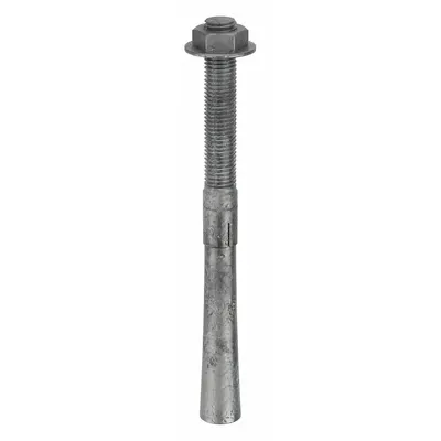 MKT FASTENING 3/4" x 10" Galvanized Steel Wedge Anchor, 4-Pack - Steel Wedge Anchors