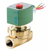 REDHAT Solenoid Valve: 2-Way, Normally Closed, 3/4 in Pipe Size, 24/60V AC, Diaphragm and Piston (MPN 8220G409)