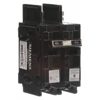 Miniature Circuit Breaker: 40 A Amps, 120/240V AC, 2 Poles, High Interrupting Capacity (MPN BQ2B040H)