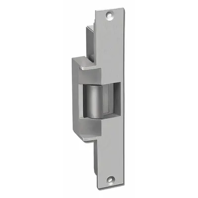 HES Electric Door Strike: 1 3/8 in Wd, 9 in Ht, Cylindrical/Mortise - Combination Cylindrical & Mortise Electric Strikes