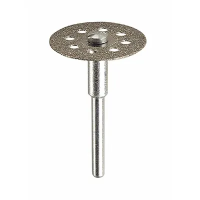DREMEL Cutting Wheel: 7/8 in Wheel Dia, 0.02 in Wheel Thick, Diamond, Std Screw - Cutting Wheels for Rotary Tools