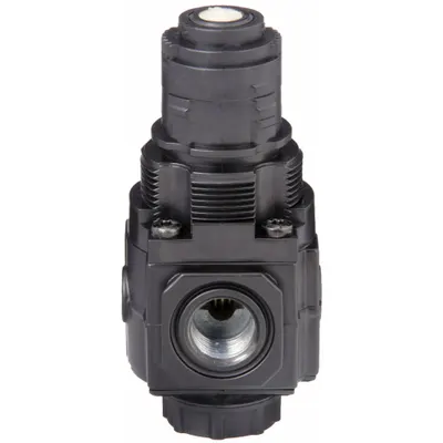 SPEEDAIRE Compressed Air Regulator: Zinc, 3/8 in NPT, 70 cfm, 30 psi - Speedaire FRL Air Regulators