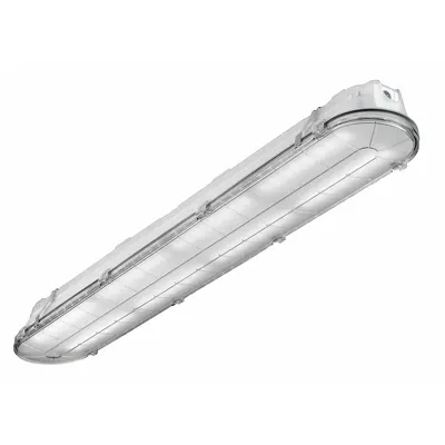 LITHONIA LIGHTING Linear Canopy Light: LED, 4,000 lm, 4000K, 33 W Fixture Watt, 120 to 277V AC - LED Linear Parking Garage & Canopy Lights