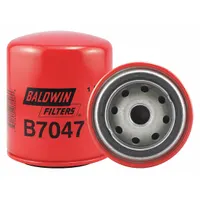 BALDWIN FILTERS Oil Filter: B7047, 3/4"-16 Thread Size, 4 1/2 in Overall Ht, 3 3/4 in Outside Dia