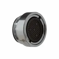 DELTA Outlet: 2.2 gpm Flow Rate, Aerated Flow Outlet, Chrome, Chrome Finish, Male (MPN RP246)