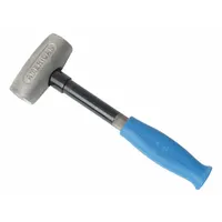 Mallet: Steel Handle, 2 lb Head Wt, 1 3/4 in Dia, 4 in Head Lg, 14 in Overall Lg (MPN AM3ALCG)