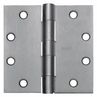 BEST Butt Hinge: Steel, Full Mortise, 1 15/16 in Leaf Wd (MPN F179 4 5X4 5 DOOR HINGE 4 STL)