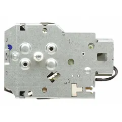 OEM replacement timer for Whirlpool washing machines and dryers. Controls cycle sequencing including fill, agitate, drain, and spin operations. Used in residential and commercial laundry equipment.