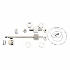 This repair kit includes gears, shafts, O-rings, keys, mechanical seals, snap rings, bearings, and wear plates for overhauling rotary gear pumps. It is compatible with the ECO Series GA12 pump model GA12ACEKLU.