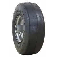 MARASTAR Lawn Tire Wheel Assembly: 9X3.50-4 Tire Size, Lawn Mower Tire, Smooth, 350 lb Wt Capacity (MPN 21018)