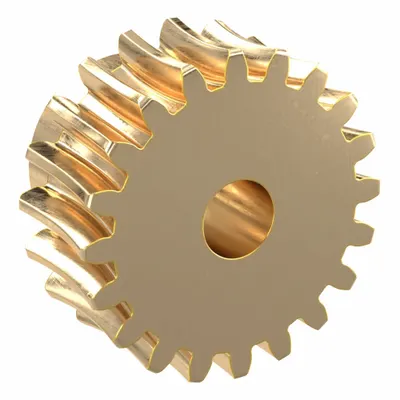 KHK GEARS Worm Wheel: Reduction Ratio 20, Module m 1.5, Right Hand, 20° Pressure Angle - Metric Worm Wheels