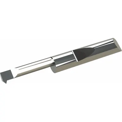 MICRO 100 Threading Tool: 1/4 in Shank Dia., AlTiN, 0.0555 in Center to Cutting Tip - Machining