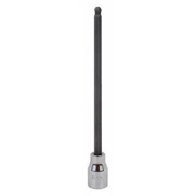 SK PROFESSIONAL TOOLS Socket Bit: 3/8 in Drive Size, Ball Hex Tip, 6 mm Tip Size - Ball-End Hex Bit Sockets