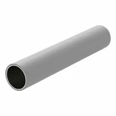 This steel framing pipe is designed for use in clamp-on pipe systems to construct support structures and route piping. With a nominal pipe size of 1-1/8 in and a length of 96 in, it features a matte gray finish. Suitable for industrial framing applications requiring adjustable pipe supports.