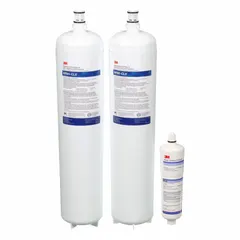 Activated carbon filter for drinking fountains and beverage machines. Reduces chlorine taste. Flow rate: 10 gpm. Capacity: 108,000 gallons. Overall height: 5 7/8 inches.