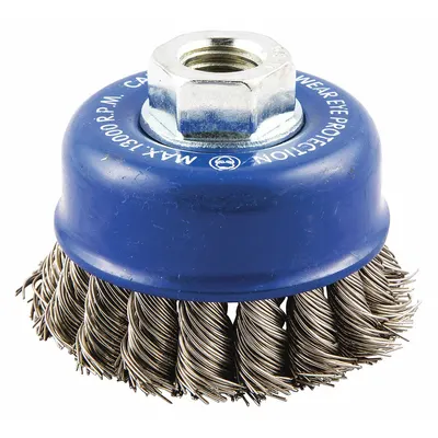 OEM APPROVED VENDOR Cup Brush - Heavy-Cleaning Brushes for Contoured Stainless Steel Surfaces