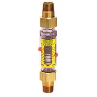 HEDLAND Mechanical Flowmeter: Flow Meter, Scale, Variable Area, Inline, Universal, Gallons/Liters (MPN H625-604-R)