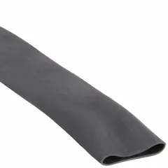 This 3M heat shrink tubing has a 0.8-inch inner diameter before shrinking and a 0.2-inch inner diameter after shrinking. It is supplied in black on a 25-foot reel. Used to insulate and protect electrical wires, cables, and connections from moisture, abrasion, and short circuits in industrial maintenance, automotive wiring, and electronics repair.