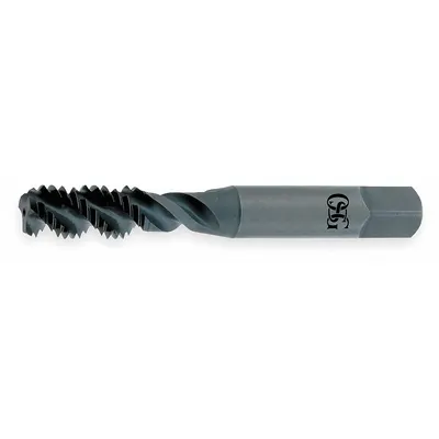 OSG Extension Tap: 1/4"-20 UNC, H3 / 2B-3B, 3 Flute, Bottoming Chamfer - Spiral-Flute Extension Taps