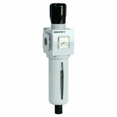 NUMATICS Filter Regulator: 652 Series, 3/8 in NPTF, 5 micron, 145 psig Max Op Pressure - Numatics FRL Air Filter/Regulators