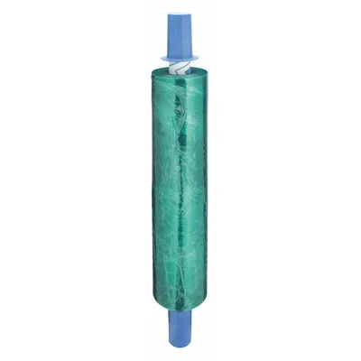 GOODWRAPPERS Handle with Brake Stretch Wrap, Light Green, 20 in x 800 ft