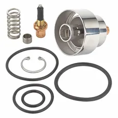 This valve repair kit is constructed from stainless steel and includes a return component. It is designed for use with the XL-32A-LF-BDT mixing valve model. Typical applications include servicing and restoring mixing valves in commercial plumbing and temperature control systems.
