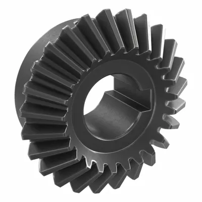 KHK GEARS Bore Miter Gear: For 90° Shaft Angle, Module m 2, 25 Teeth - Straight Teeth Metric Miter Gears