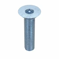 Machine Screw: #8-32 Thread Size, 3/4 in Lg, Steel, Zinc-Plated, Flat, Torx®/Star, 100 PK (MPN 400620)
