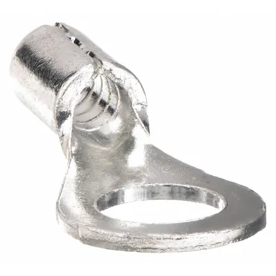 3M Ring Terminal: Bare, 1/4 in Stud Size, 16 AWG to 14 AWG Wire Sizes, 600 V - Non-Insulated Ring Terminals