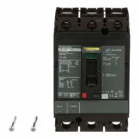 Molded Case Circuit Breaker: 90 A Amps, 25kA at 240V AC, Fixed, Line/Load Lug, ABC, 3 Poles, 600V AC (MPN HDL36090)